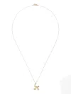 Charlotte Chesnais 18k Yellow Gold K Diamond Necklace In Gold