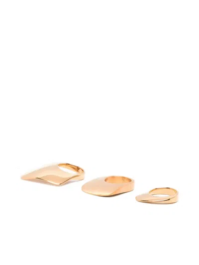 Charlotte Chesnais Arp Ring Set In Gold