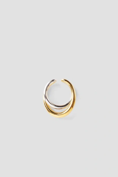 Charlotte Chesnais Bague Initial In Gold