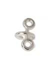Charlotte Chesnais Binary Cuff Earring In Silver