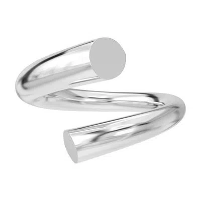 Charlotte Chesnais Biseau Ring In Silver