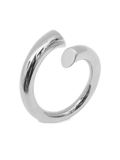 Charlotte Chesnais Biseau Ring In Silver