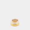 Charlotte Chesnais Brahma 3 Rings Set Ring In Multicolor