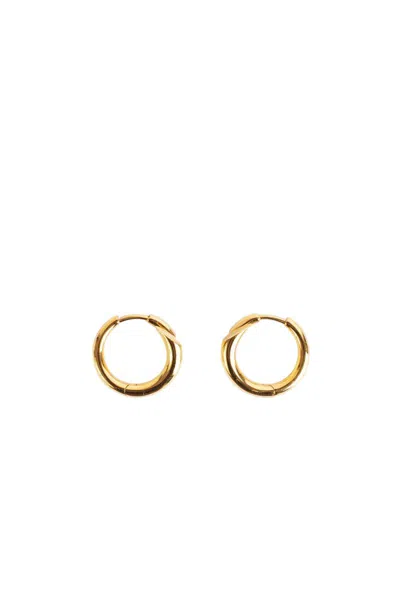 Charlotte Chesnais Creoles Biseau In Gold