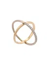 Charlotte Chesnais Elipse Ring Gold In Metallic