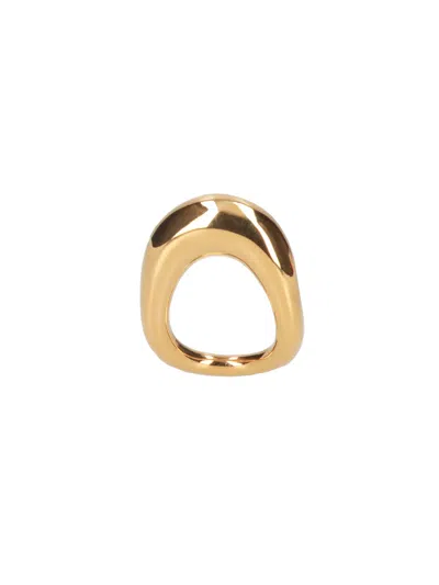 Charlotte Chesnais Gold-tone Over 925 Sterling Silver Earrings In Golden