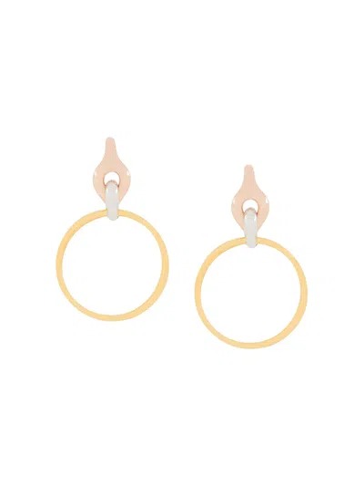 Charlotte Chesnais Halo Earrings In Metallic