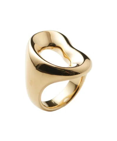 Charlotte Chesnais Hollow Ring In Yellow