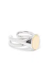 Charlotte Chesnais Initial Signet Ring In Silver