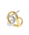 Charlotte Chesnais Irregular Ring In Yellow