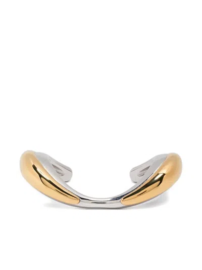 Charlotte Chesnais Lips Blow Bracelet In Gold