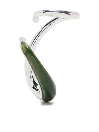 Charlotte Chesnais Mirage Blow Ear Cuff In Metallic