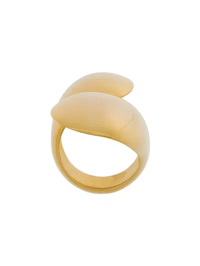 Charlotte Chesnais Petal Ring In Yellow