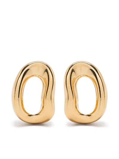 Charlotte Chesnais Shima Earrings In Gold