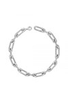Charlotte Chesnais Short Original Binary Chain In Silver