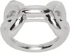 Charlotte Chesnais Silver Binary Ring In Silver