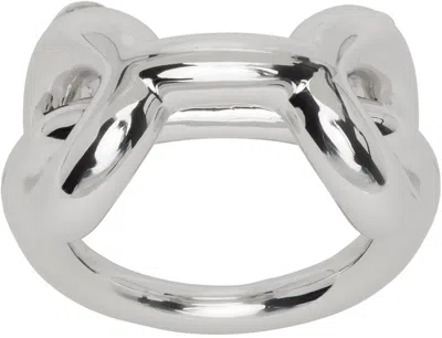 Charlotte Chesnais Silver Binary Ring