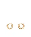 Charlotte Chesnais Small Wave Loop Earring In Yellow