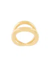 Charlotte Chesnais Surma Ring In Metallic