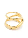 Charlotte Chesnais Triplet Vermeil Ring In 金色