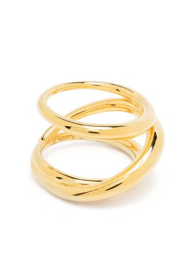 Charlotte Chesnais Triplet Vermeil Ring In Assorted