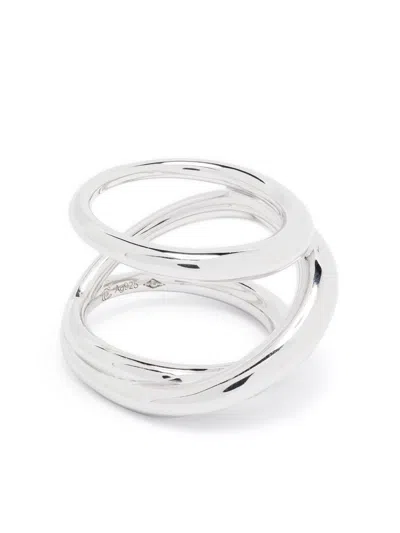 Charlotte Chesnais Triplet Polished-finish Ring In 银色