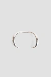 Charlotte Chesnais Turtle Bracelet In Metallic