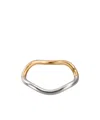 Charlotte Chesnais Wave Bracelet In Yellow