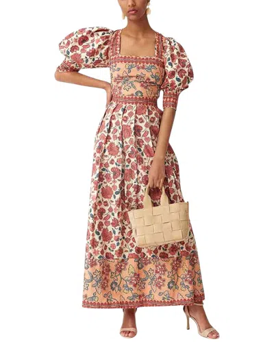 Charlotte Green 2pc Top & Skirt Set In Brown