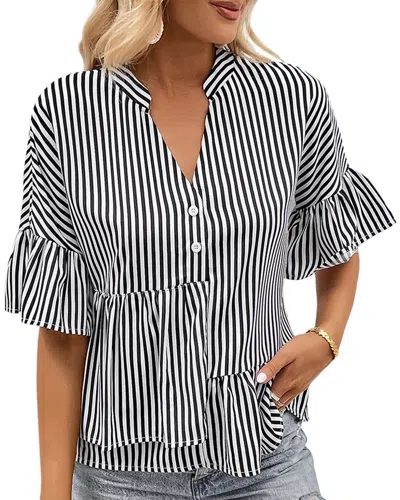 Charlotte Green Blouse In Gray