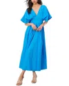 Charlotte Green Maxi Dress In Blue