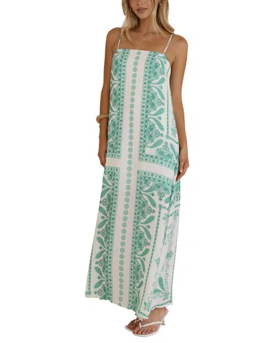 Charlotte Green Maxi Dress