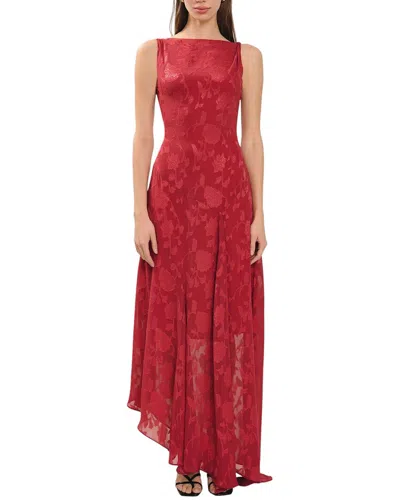 Charlotte Green Maxi Dress In Red