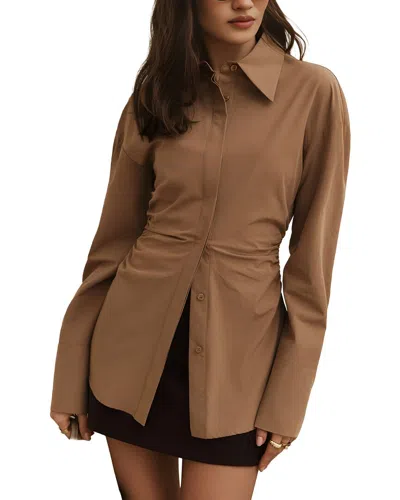 Charlotte Green Shirt In Brown