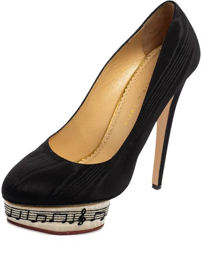 Pre-owned Charlotte Olympia 150mm Dolly Heeled Pumps