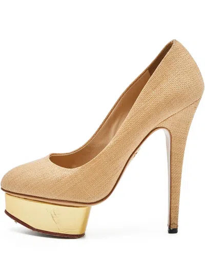 Pre-owned Charlotte Olympia 150mm Dolly Pumps
