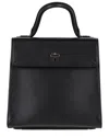 Charlotte Olympia Bogart Top Handle Bag With Gloves In Black Leather In Black