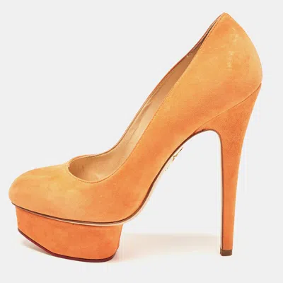 Charlotte Olympia Dolly In Orange