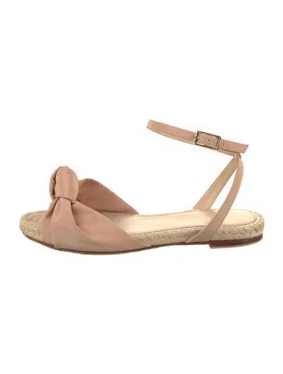 Pre-owned Charlotte Olympia Espadrilles In Neutral