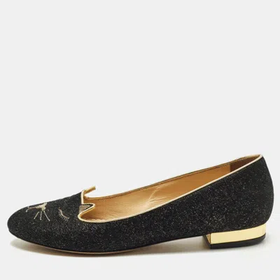Charlotte Olympia Kitty In Black