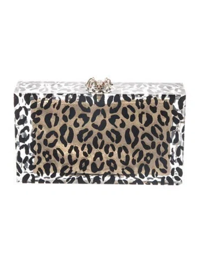 Pre-owned Charlotte Olympia Neoprene Clutch In Multicolor