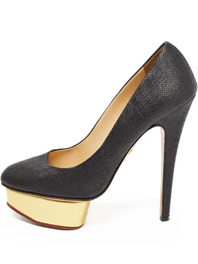 Pre-owned Charlotte Olympia  160mm Dolly Pumps