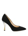 Charlotte Olympia Woman Pumps Black Size 5 Leather In Black