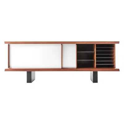 Pre-owned Charlotte Perriand 513 Riflesso Storage Unit By Cassina In Brown