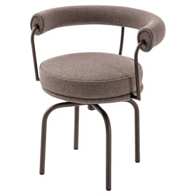 Pre-owned Charlotte Perriand 7 Fauteuil Tournant, Outdoor For Cassina In Gray