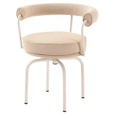 Pre-owned Charlotte Perriand 7 Fauteuil Tournant, Outdoor For Cassina In Sand