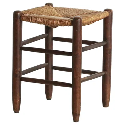 Pre-owned Charlotte Perriand Bauche Style Stool, France, 1960s In Brown