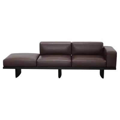Pre-owned Charlotte Perriand Cassina Refolo 514 Sofa In Brown
