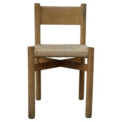 Pre-owned Charlotte Perriand Chaise Meribel By , French Design, Circa 1960 In Brown