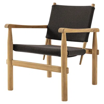 Pre-owned Charlotte Perriand Doron Hotel Outdoor Armchair For Cassina In Brown
